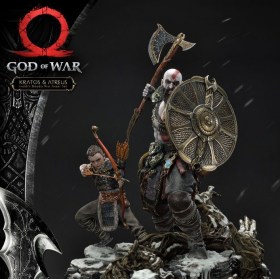 Kratos & Atreus God of War (2018) Statue by Prime 1 Studio